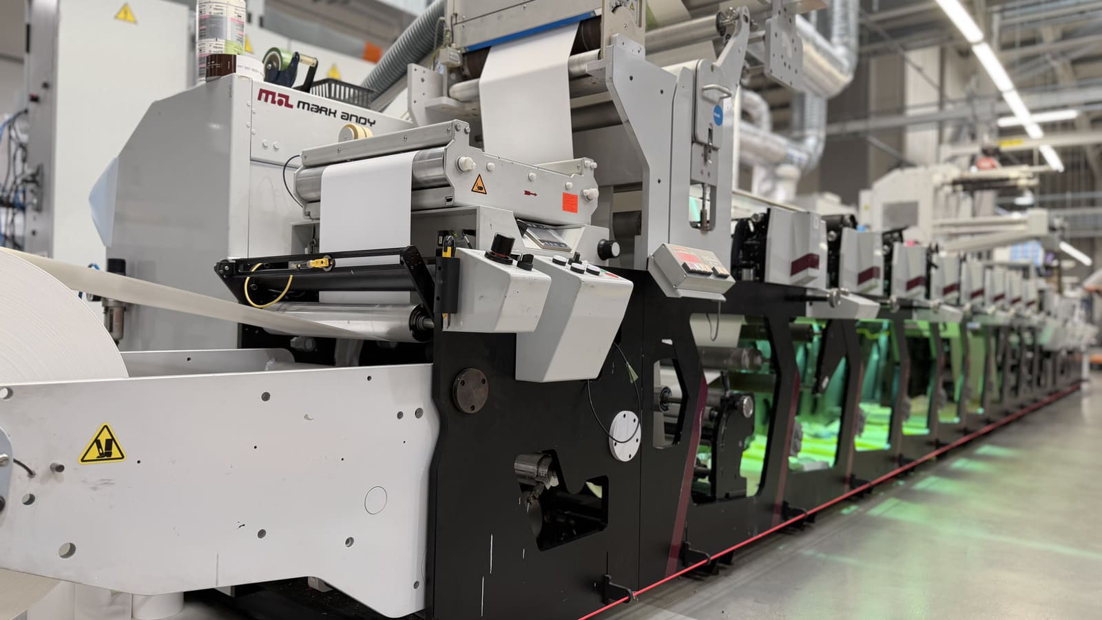 Linia produkcyjna etykiet samoprzylepnych Orion